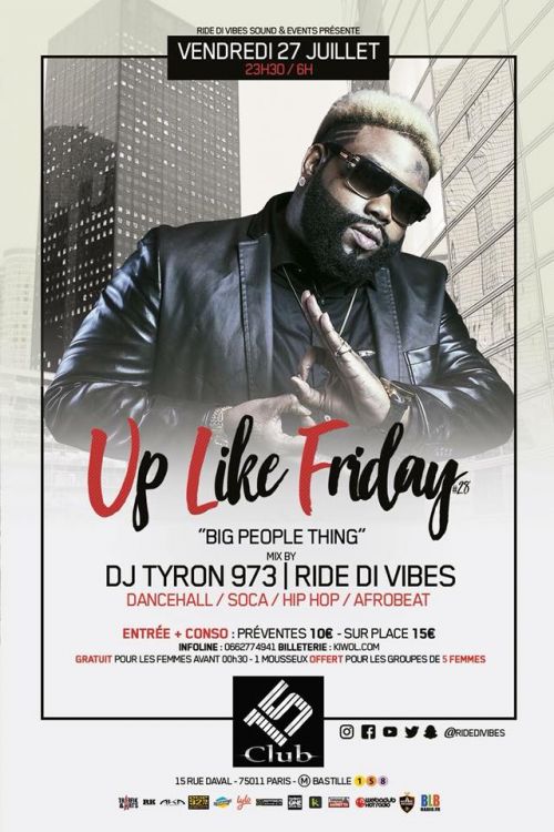 Up Like Friday – Big People Thing