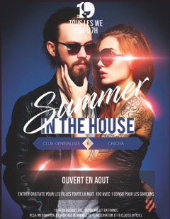 SUMMER IN THE HOUSE OH CLUB19