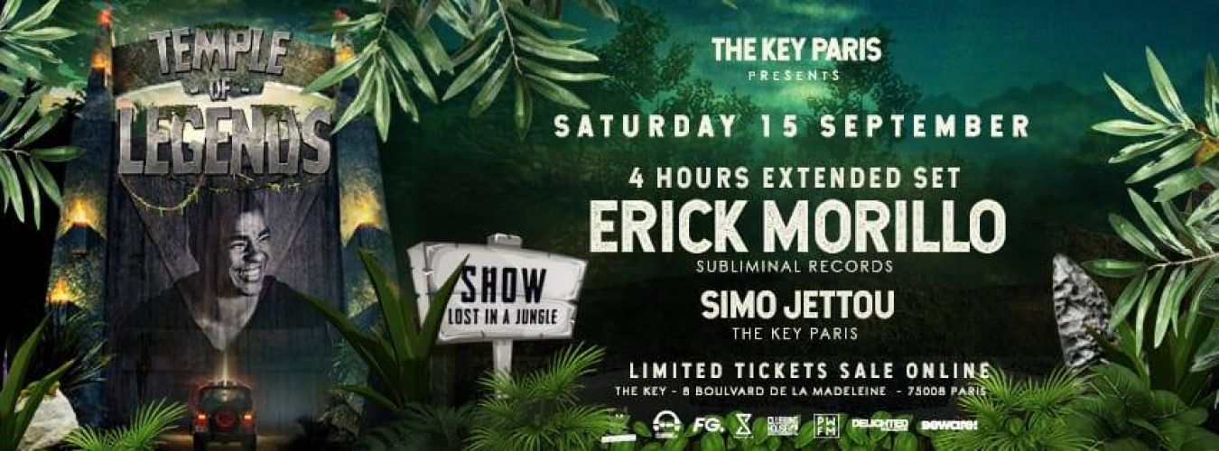 Temple of Legends : Erick Morillo (4 hours extended set)