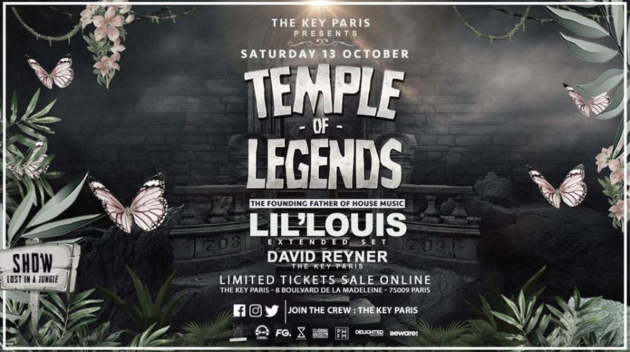 Temple of Legends : Lil’ Louis (3 hours extended set)