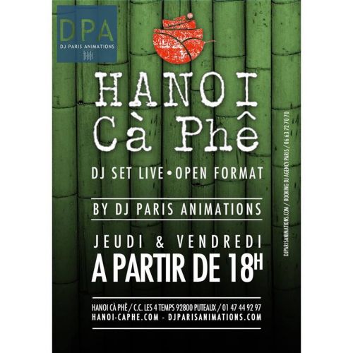 Dj set live / Hanoï Cà Phe