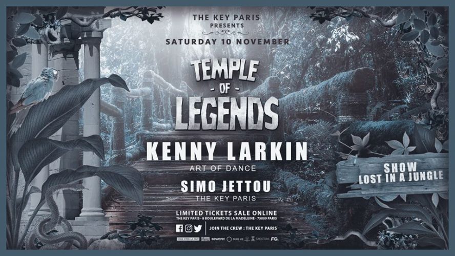 Temple of Legends with Kenny Larkin !