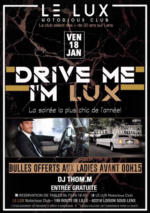 Drive Me I’m Lux