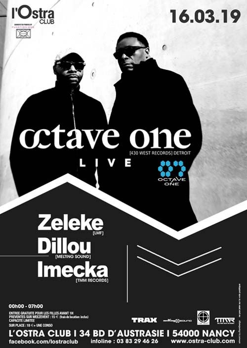 OCTAVE ONE live @ L’Ostra club