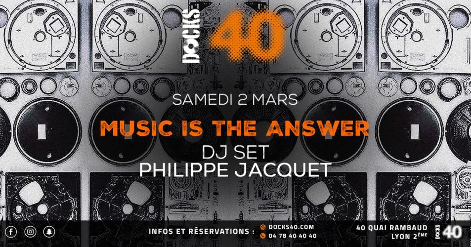 Music Is The Answer by Philippe Jacquet