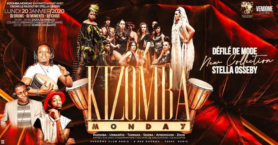 Monday Kizomba Osons Le Rajout By Stella Osseby (défilé de Mode)