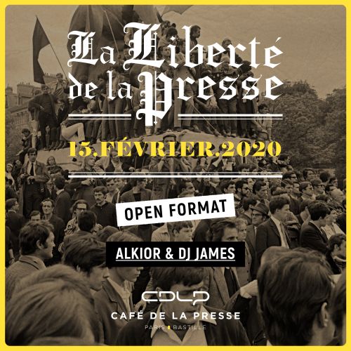 La Liberté de la Presse w/ Dj James (from NTM) & Dj Beton