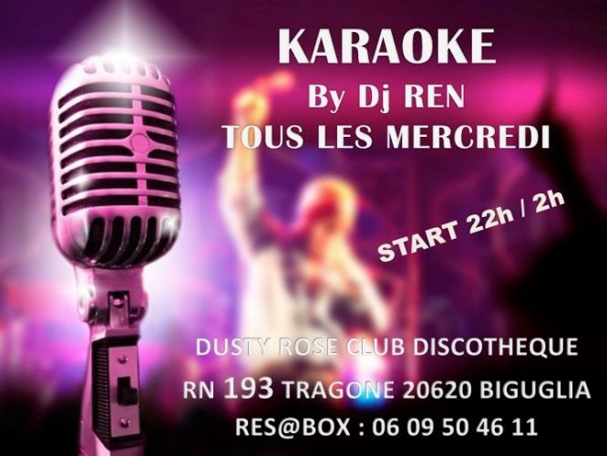 Karaoke by Dj REN @ Dusty Rose Club Discothéque·