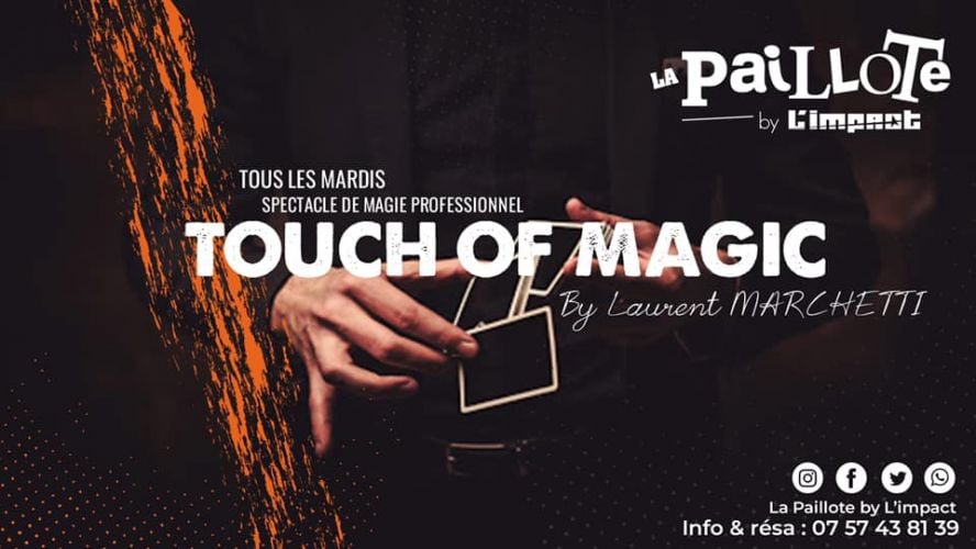 Laurent Marchetti magicien professionnel vous fera son show ce mardi soir !