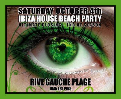 Ultimate closing Ibiza House beach party
