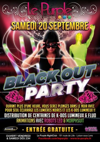 BLACK OUT PARTY