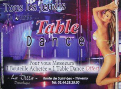 Table dance