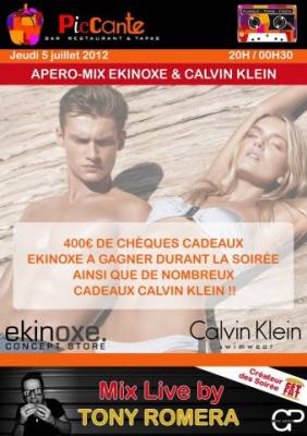 Afterwork EKINOXE / CALVIN KLEIN
