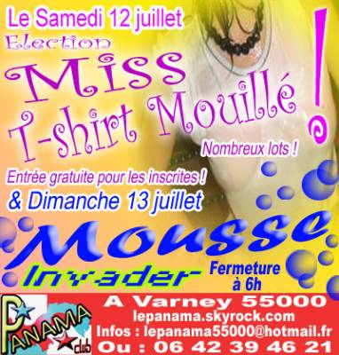 Miss T-Shirt Mouillé
