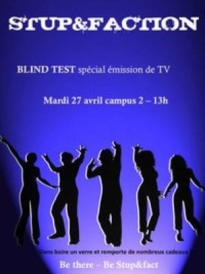 Le mardi Blind Test by STUP&FACTION