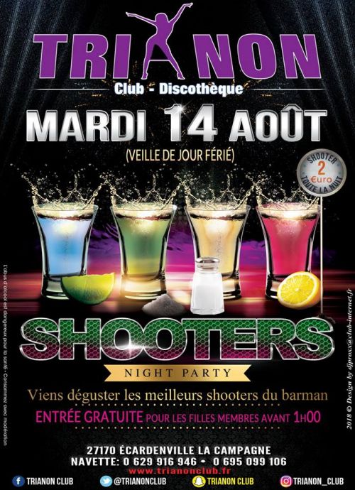 #SHOOTER NIGHT PARTY