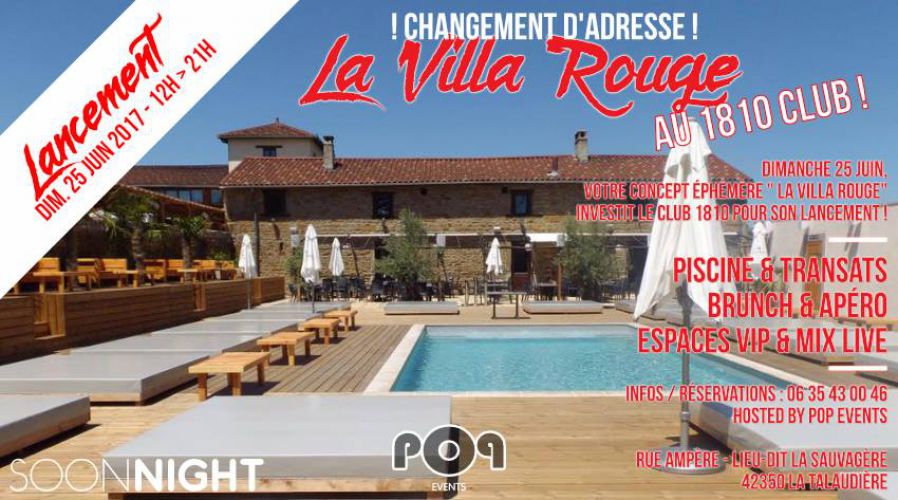 Opening La Villa Rouge