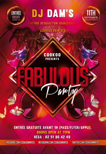 Fabulous Party // Dj Dam’s