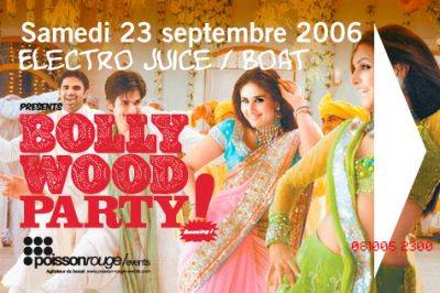 Electro Juice / Boat  –  Bollywood Party