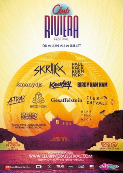 Club Riviera Festival du 28 Juin au 29 Juillet !