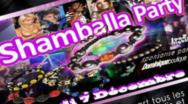 Shamballa Party au Select Club Lounge le 07 décembre
