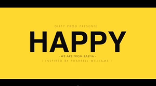 Pharrell Williams – Happy ( WE ARE FROM BASTIA ) CORSICA