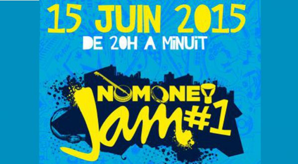 No Money Jam#1 le lundi 15 Juin sur les quais de Paris
