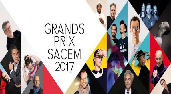 Les Grands Prix de la Sacem 2017 dévoilés, qui sont les heureux élus ?
