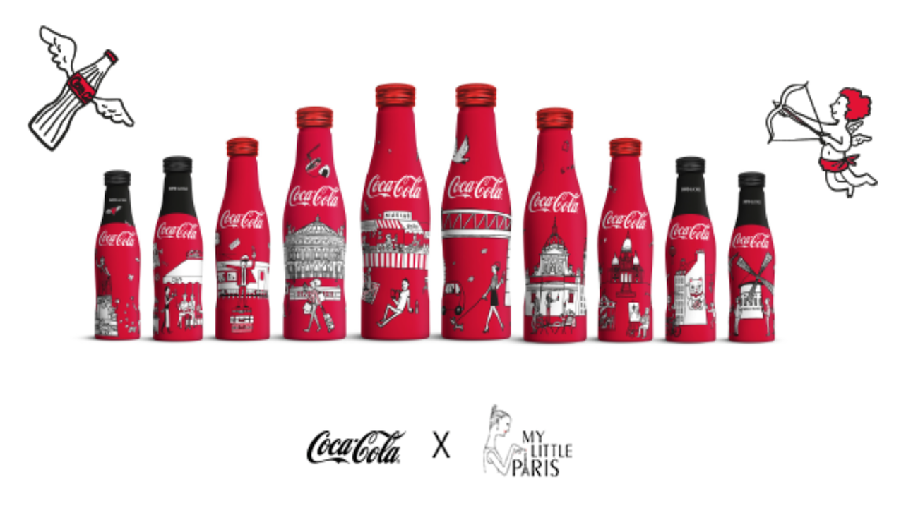 Découvrez la nouvelle collection parisienne de Coca-Cola