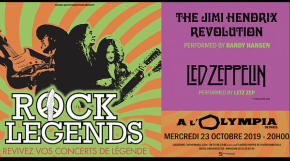 Rock Legends : The Jimi Hendrix Revolution à l’Olympia prochainement !