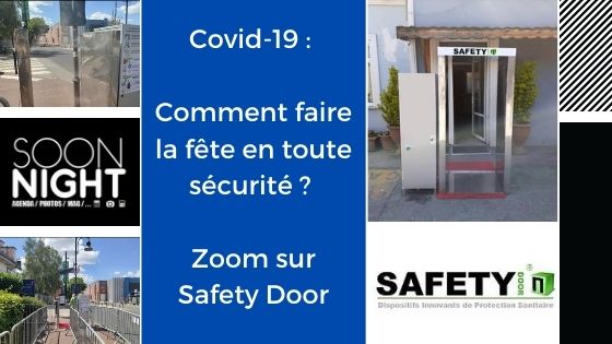 Covid-19 : Comment faire la fête en toute sécurité ? Zoom sur Safety Door