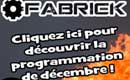 Fabrick – Programmation Decembre 2009