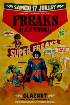 FREAKS KARNAVAL #16 : LES SUPER FREAKS AVEC CURRY & COCO