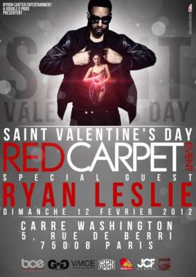RYAN LESLIE LIVE – RED CARPET EVENT
