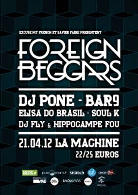 FOREIGN BEGGARS, DJ PONE, BAR9 & GUESTS