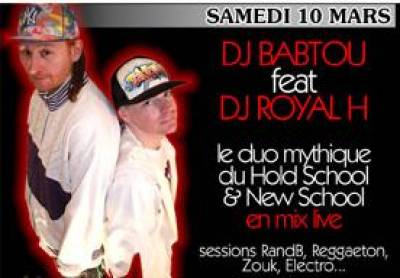 DJ Babtou feat DJ Royal H en mix live