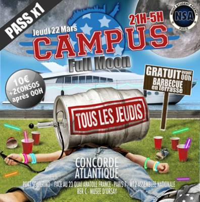CAMPUS – FULL MOON PARTY