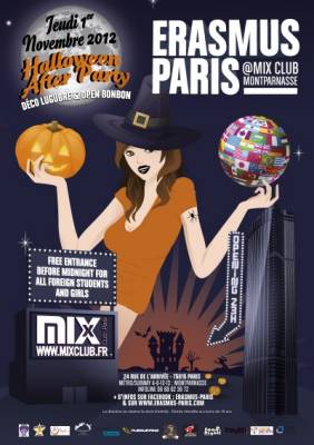 Erasmus Paris : Halloween After Party