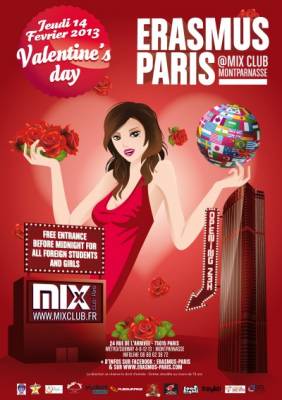 Erasmus Paris : Valentine’s day