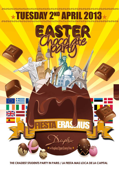 FIESTA ERASMUS – EASTER CHOCOLATE PARTY