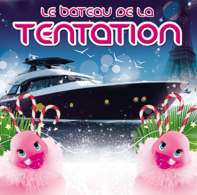 LE BATEAU DE LA TENTATION (OPEN BAR – DEUX DANCEFLOORS)