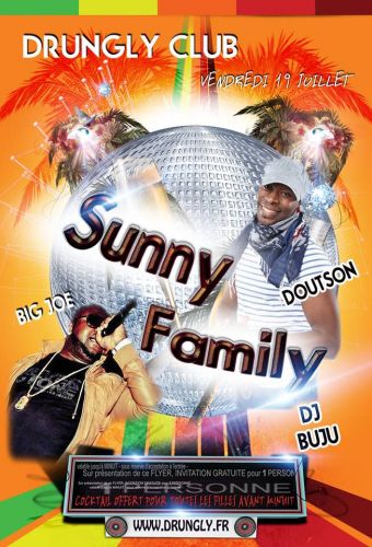 Sunny family ! DOUTSON / BIG JOE / SHOW PERCU by NEBAT DRUMS / DJ BUJU