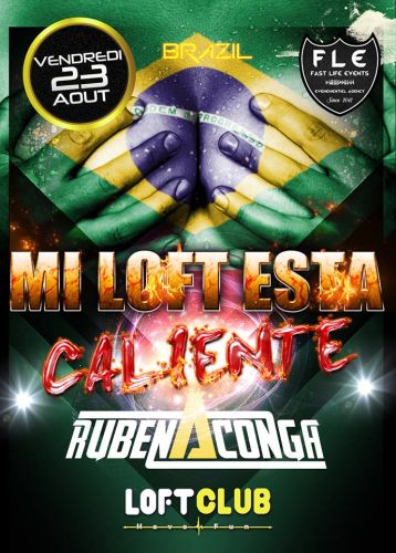 ☼ MI LOFT ESTA CALIENTE ☼ BRAZIL con RUBEN CONGA