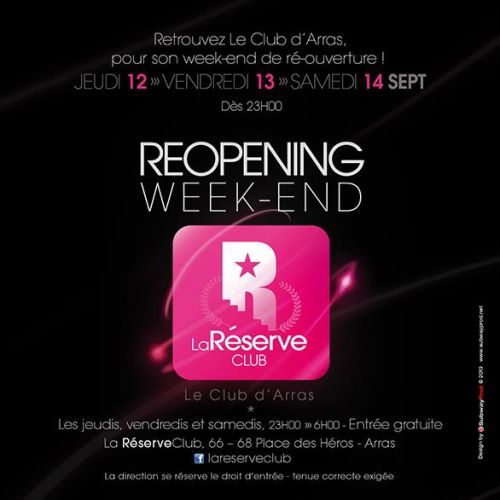 Reopening Week-end