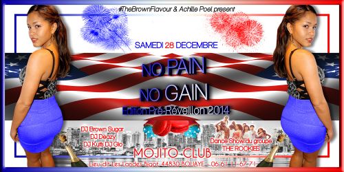 NO PAIN NO GAIN: Ed. Pré-Réveillon 2014