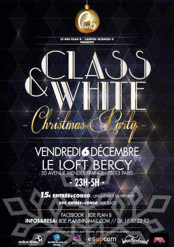 CLASS & WHITE CHRISTMAS PARTY