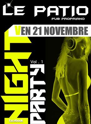 NIGHT PARTY BY DJ TIBO @ LE PATIO Propriano