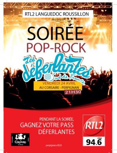 Soirée Pop Rock RTL2 Déferlantes