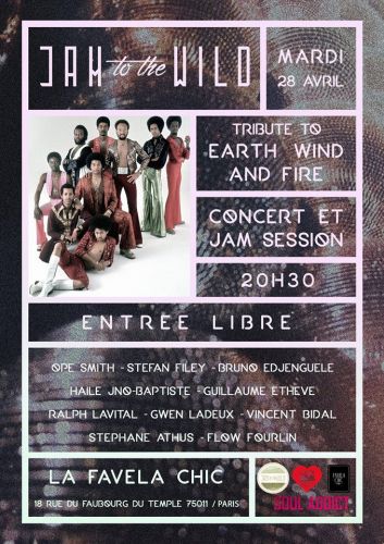 JAM TO THE WILD // a tribute to EARTH WIND AND FIRE