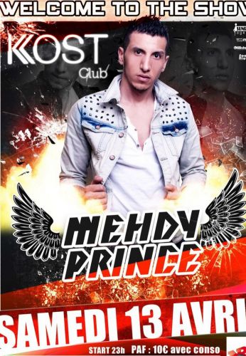 **Mehdy Prince** Summer Tour